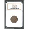 Image 1 : 1806 1/2 C Large 6, Stems MS62 Brown NGC. B-4, C-4, R.1. Manley Die State 1.0. Light reddish-brow...