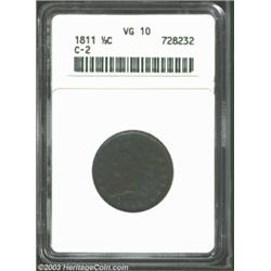 1811 1/2 C VG10 ANACS....