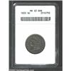 Image 1 : 1833 1/2 C MS63 Brown ANACS. B-1, C-1, R.1. Manley Die State 1.0. Very sharply struck throughout...
