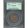 Image 1 : 1854 1/2 C MS64 Red and Brown PCGS....