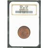 Image 3 : 1854 1/2 C MS65 Red NGC. The 1854 is surprisingly difficult to locate with full red mint luster i...
