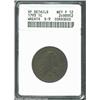 Image 3 : 1793 1C Wreath Cent--Vine and Bars--Corroded--ANACS. VF Details, Net Fine 12....
