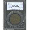 Image 1 : 1794 1C Head of 1794 XF40 PCGS. S-22, R.1. An attractive example of the 'Mounded Reverse.' Appare...