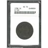 Image 1 : 1798 1C First Hair Style VG10 ANACS....