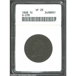 1808 1C VF25 ANACS....