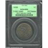 Image 1 : 1839 1C Type of 1840 MS64 Brown PCGS. N-8, R.1. Shimmering chocolate-brown patina endows this wel...