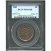 Image 1 : 1845 1C MS65 Red and Brown PCGS....