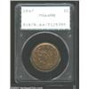 Image 1 : 1847 1C MS64 Red and Brown PCGS....