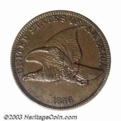 1856 1C --Tooled, Cleaned--ANACS. AU Details, Net XF40....