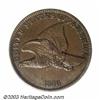 Image 1 : 1856 1C --Tooled, Cleaned--ANACS. AU Details, Net XF40....