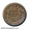 Image 2 : 1856 1C --Tooled, Cleaned--ANACS. AU Details, Net XF40....