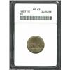 Image 1 : 1857 1C MS63 ANACS....