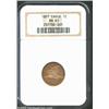 Image 3 : 1857 1C MS65 NGC....