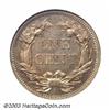 Image 2 : 1856 1C PR63 NGC....
