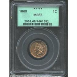 1860 1C MS65 PCGS....