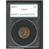 Image 1 : 1863 1C MS64 PCGS....