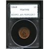 Image 1 : 1868 1C MS65 Red and Brown PCGS....