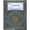 Image 1 : 1870 1C MS65 Red and Brown PCGS....