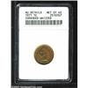 Image 1 : 1871 1C --Corroded, Whizzed--ANACS. AU Details, Net XF40. A bright and extensively whizzed yellow...
