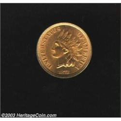 1872 1C MS64 Red and Brown Uncertified....