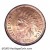 Image 1 : 1872 1C MS64 Red NGC....