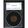 Image 1 : 1892 1C MS65 Red and Brown PCGS....