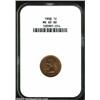 Image 1 : 1908 1C MS65 Red NGC....