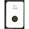 Image 1 : 1868 1C PR65 Red and Brown NGC....