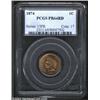 Image 1 : 1874 1C PR64 Red PCGS....