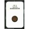 Image 1 : 1880 1C PR64 Red and Brown NGC....