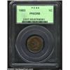 Image 1 : 1883 1C PR63 Red and Brown PCGS....