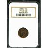 Image 1 : 1893 1C PR65 Red and Brown NGC....