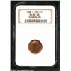 Image 1 : 1909-S VDB 1C MS64 Red and Brown NGC. Sharply detailed with close to full red color and some spot...