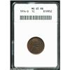Image 3 : 1914-D 1C MS65 Red and Brown ANACS. Only 1.1 million pieces were struck of the 1914-D, which is c...