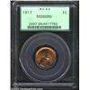 Image 1 : 1917 1C MS66 Red PCGS....