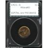 Image 1 : 1921-S 1C MS64 Red PCGS....