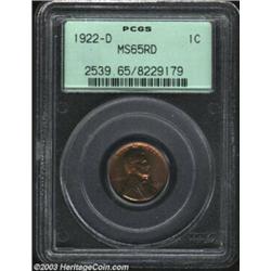 1922-D 1C MS65 Red PCGS....