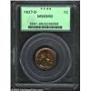 1927-D 1C MS65 Red PCGS....