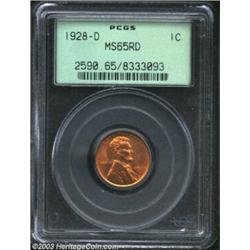 1928-D 1C MS65 Red PCGS....