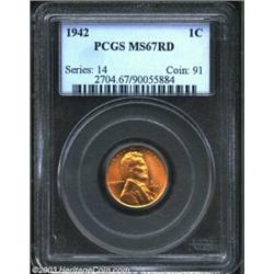 1942 1C MS67 Red PCGS....