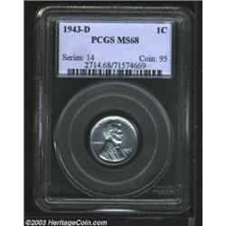 1943-D 1C MS68 PCGS....