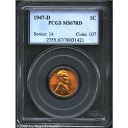 1947-D 1C MS67 Red PCGS....