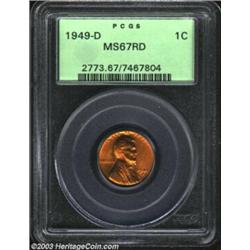 1949-D 1C MS67 Red PCGS....