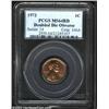 Image 1 : 1972/72 1C Doubled Die MS64 Red PCGS. FS-33.3. This satiny near-Gem has rich orange-red color and...