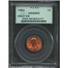 Image 1 : 1983 1C Doubled Die MS66 Red PCGS....