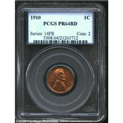 1910 1C PR64 Red PCGS....