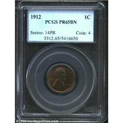 1912 1C PR65 Brown PCGS....