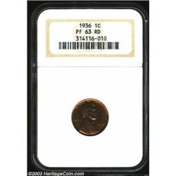 1936 1C Type Two PR63 Red NGC....