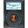 Image 1 : 1981-S 1C Type Two PR69 Deep Cameo PCGS. The bulbous and open serifs affirm the variety. A sharpl...