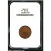 Image 1 : 1866 2C PR65 Red and Brown NGC. Uniformly mellowed in speckled rose-violet and olive-green toning...